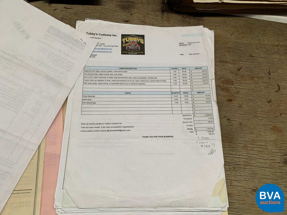 DeLorean DMC-12 1981