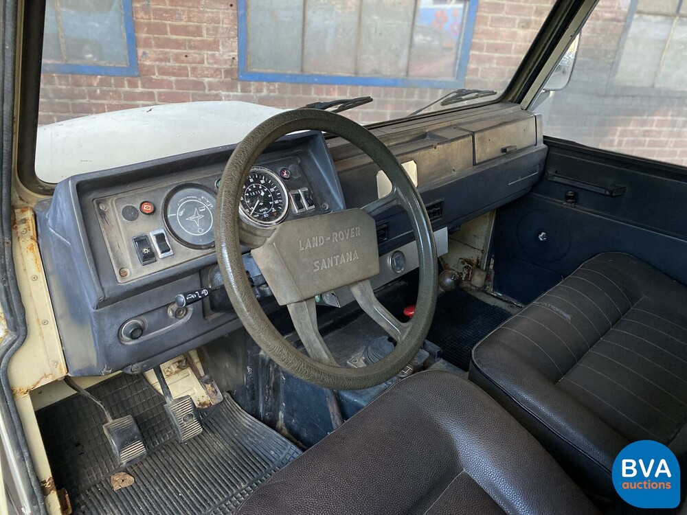 Land Rover Defender Kipper Santana 110 PS 1985.