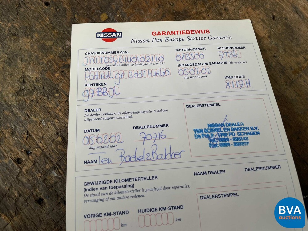 Nissan Patrol GR 3.0 Comfort 158pk 2002 -Origineel NL-, 97-BB-JL