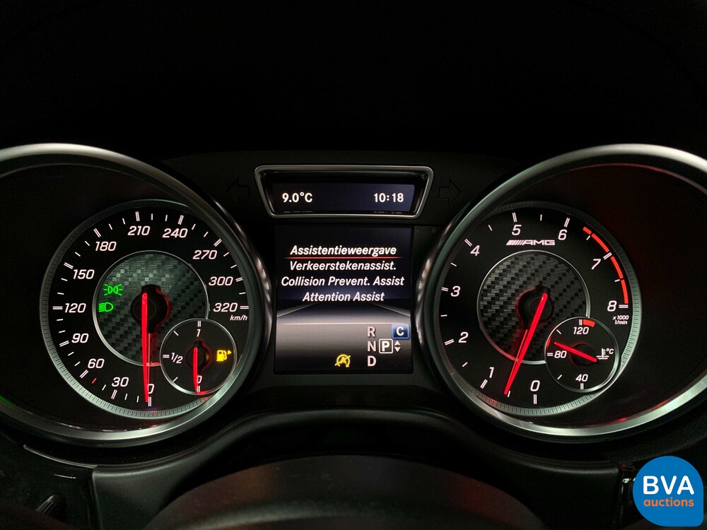 Mercedes-Benz GLE63 AMG Coupé 4-matic GLE-klasse 558pk 2015, G-418-NJ