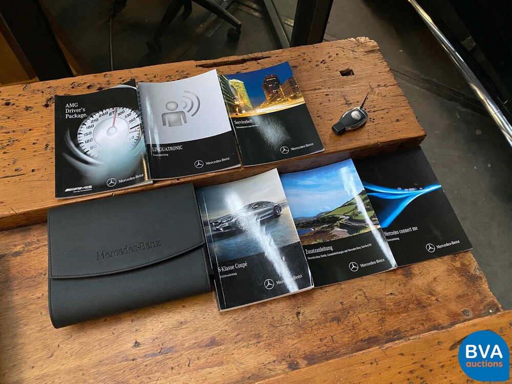 Mercedes-Benz S63 AMG Coupé 4Matic S-klasse 585pk 2015, RB-077-D