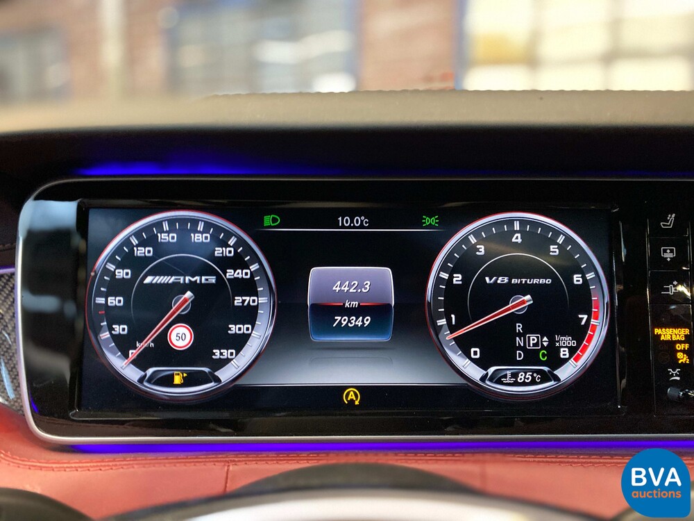 Mercedes-Benz S63 AMG Coupé 4Matic S-klasse 585pk 2015, RB-077-D