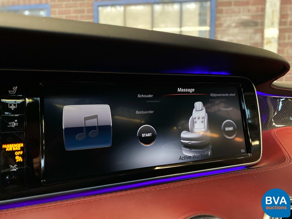 Mercedes-Benz S63 AMG Coupé 4Matic S-klasse 585pk 2015, RB-077-D