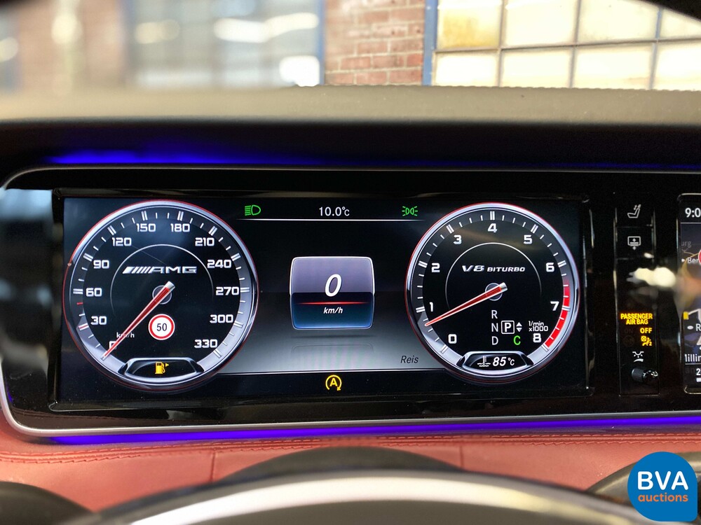 Mercedes-Benz S63 AMG Coupé 4Matic S-klasse 585pk 2015, RB-077-D