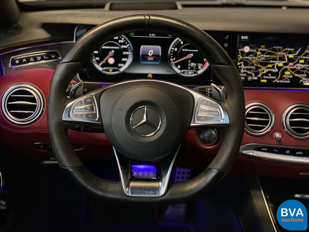 Mercedes-Benz S63 AMG Coupé 4Matic S-klasse 585pk 2015, RB-077-D