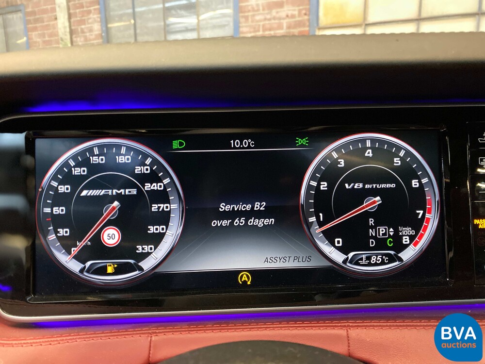 Mercedes-Benz S63 AMG Coupé 4Matic S-klasse 585pk 2015, RB-077-D