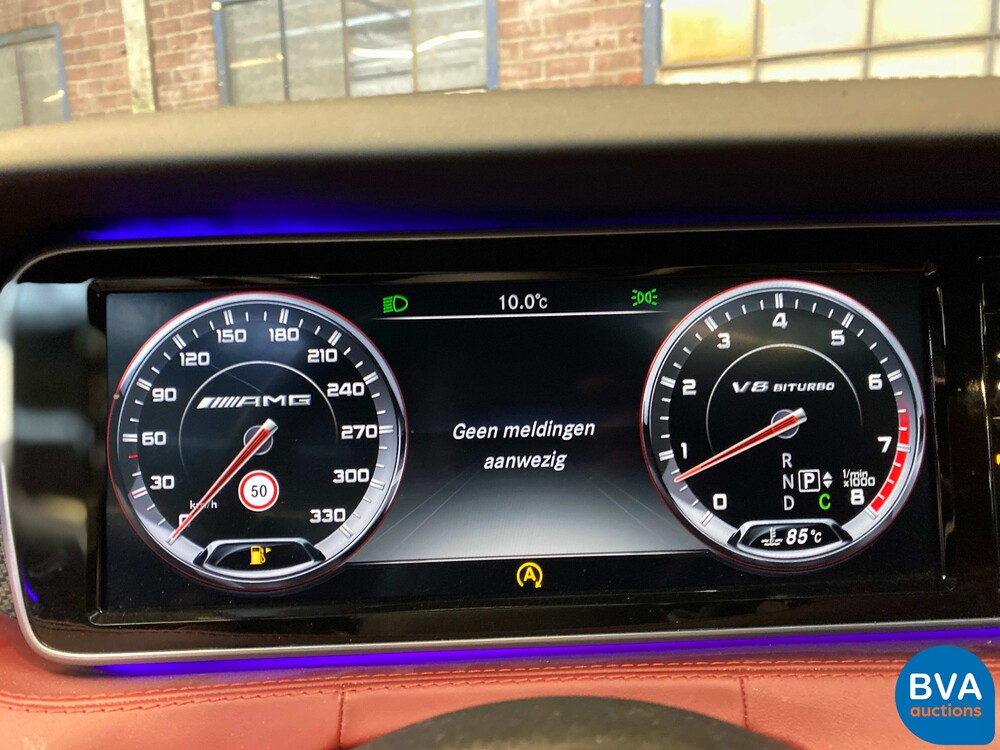 Mercedes-Benz S63 AMG Coupé 4Matic S-klasse 585pk 2015, RB-077-D