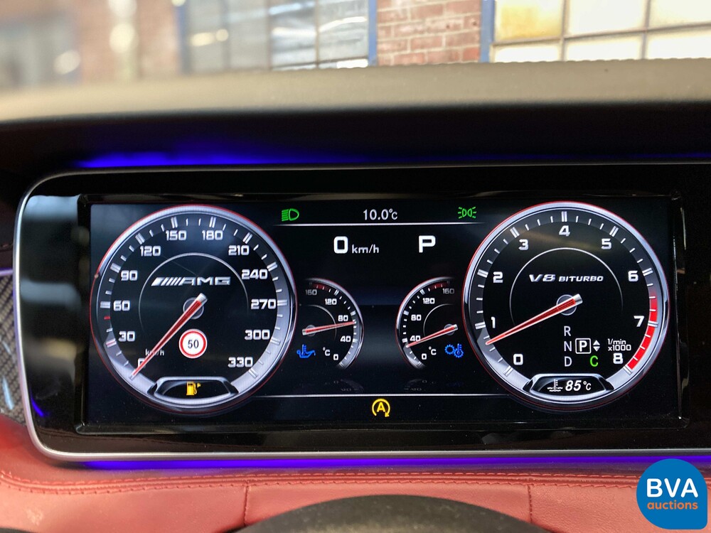 Mercedes-Benz S63 AMG Coupé 4Matic S-klasse 585pk 2015, RB-077-D