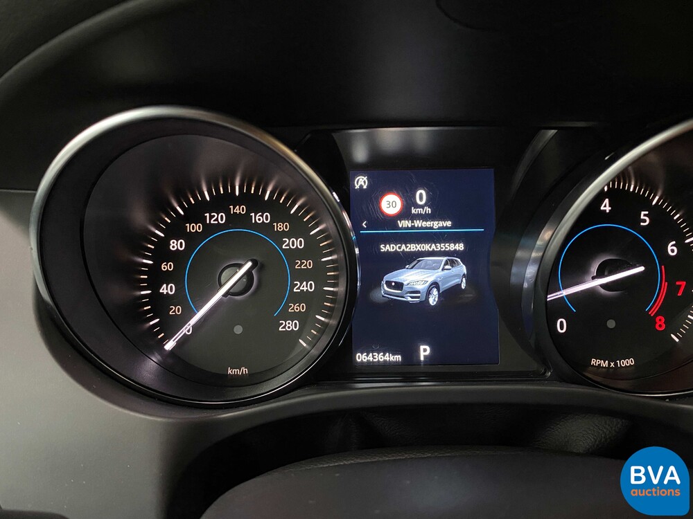 Jaguar F-Pace 2.0 25t R-Sport AWD 250pk 2019, N-803-JS