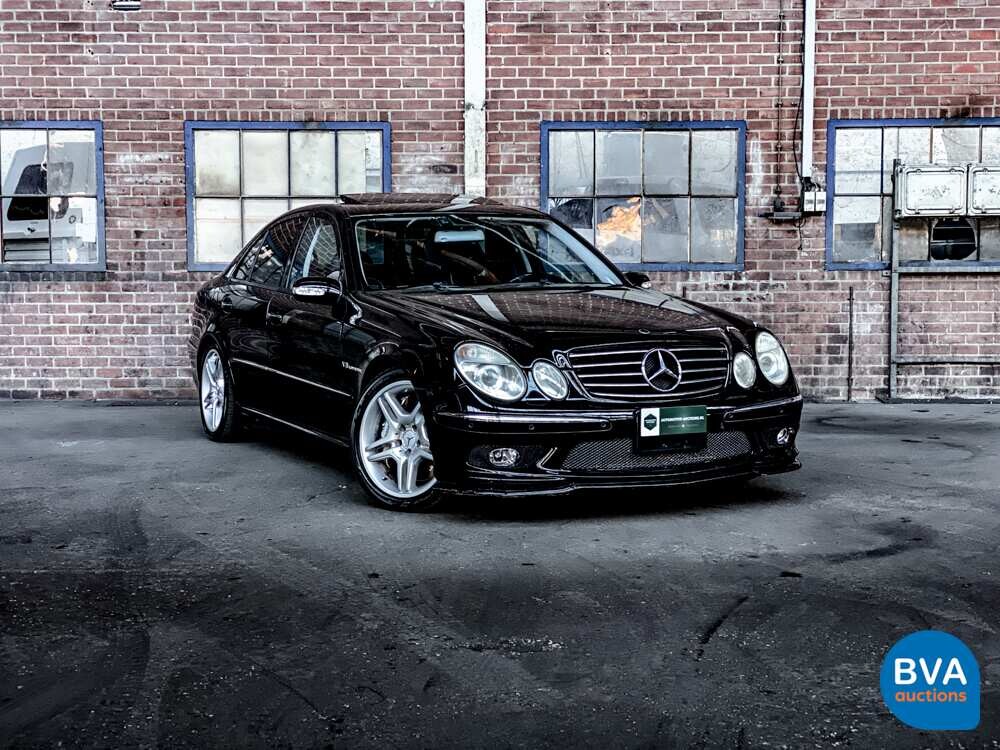 Mercedes-Benz E55 AMG Limousine 476pk 2004 -YOUNGTIMER-