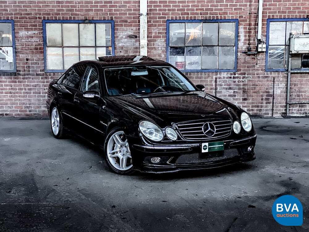 Mercedes-Benz E55 AMG Limousine 476pk 2004 -YOUNGTIMER-