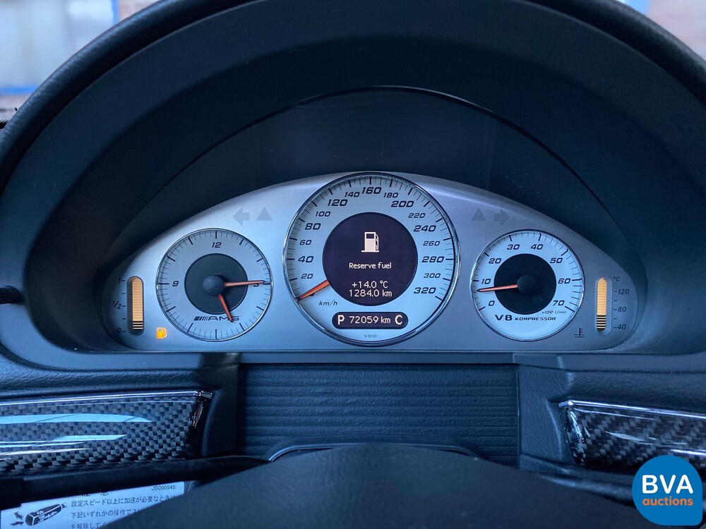 Mercedes-Benz E55 AMG Limousine 476pk 2004 -YOUNGTIMER-