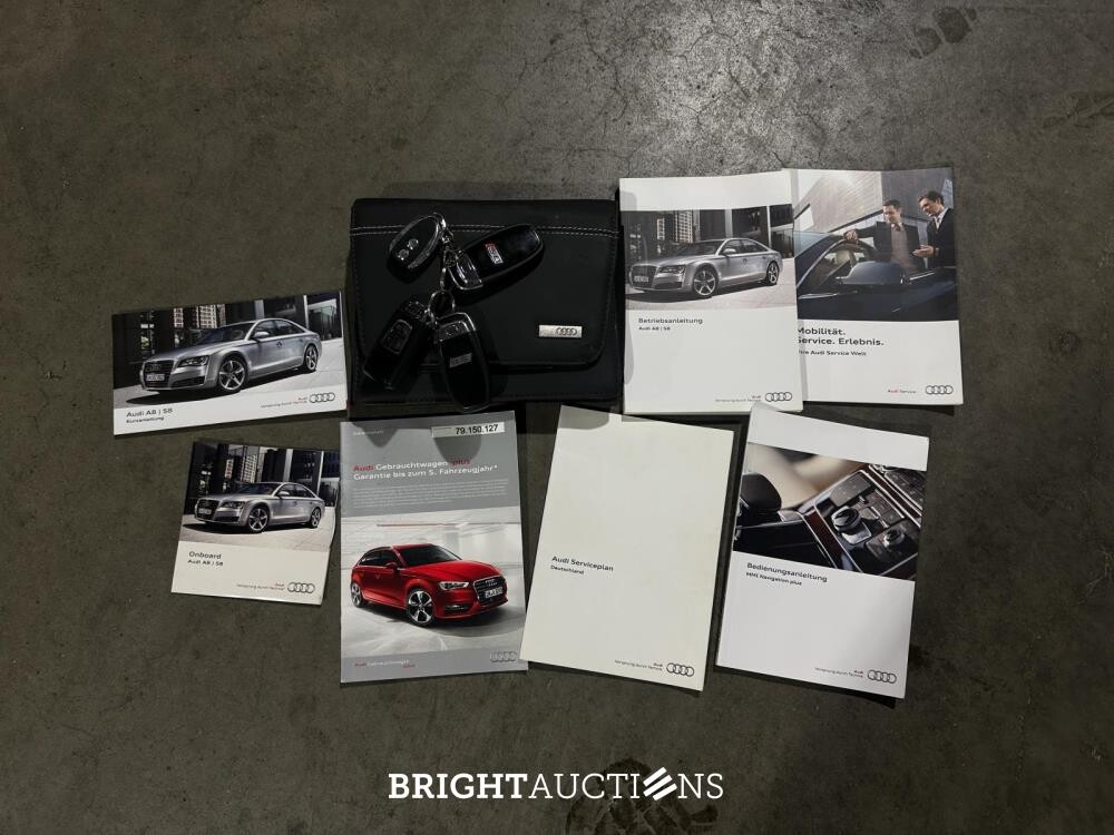  Audi S8 4.0 TFSI V8 Quattro 519pk 2013, J-608-LK