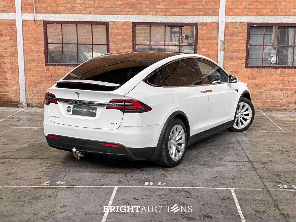 Tesla Model X 75D Base 7p 333pk 2018 (Origineel-NL), ST-663-B 