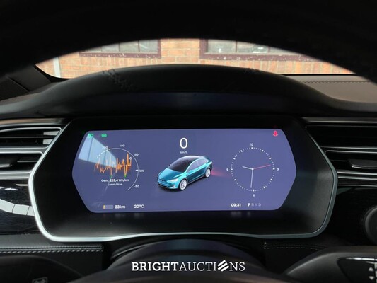 Tesla Model X 75D Base 7p 333pk 2018 (Origineel-NL), ST-663-B