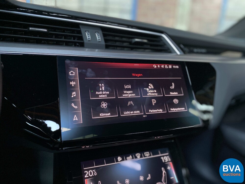 Audi E-tron 55 Quattro EDITION ONE 408pk 2019 virtuelle Spiegel.