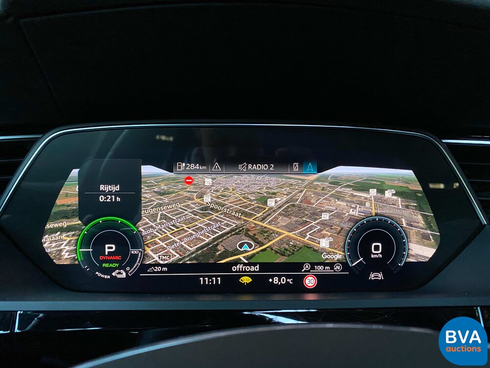 Audi E-tron 55 Quattro EDITION ONE 408pk 2019 virtuelle Spiegel.