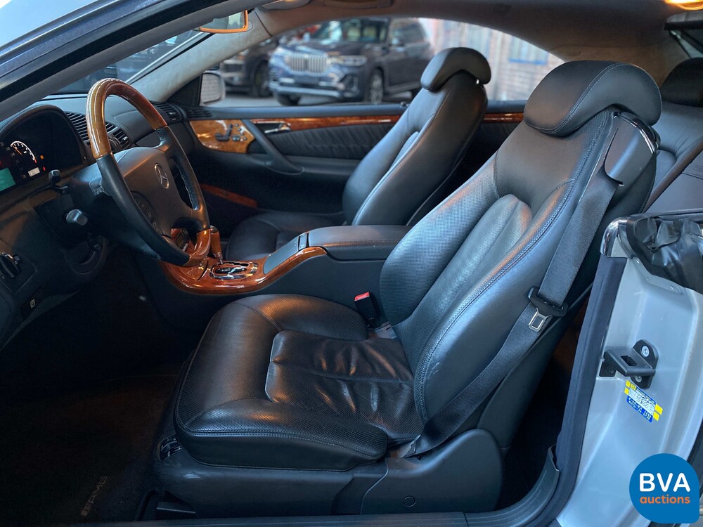 Mercedes-Benz CL55 AMG V8 360PS 2001 -YOUNGTIMER-.