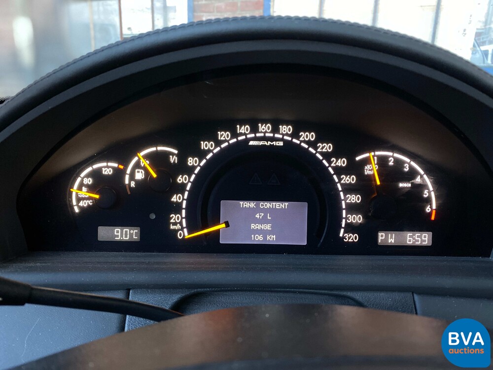 Mercedes-Benz CL55 AMG V8 360PS 2001 -YOUNGTIMER-.