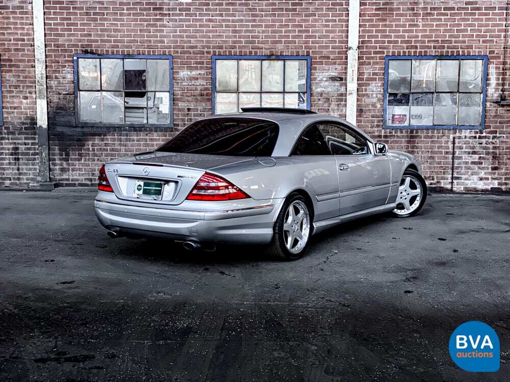 Mercedes-Benz CL55 AMG V8 360PS 2001 -YOUNGTIMER-.