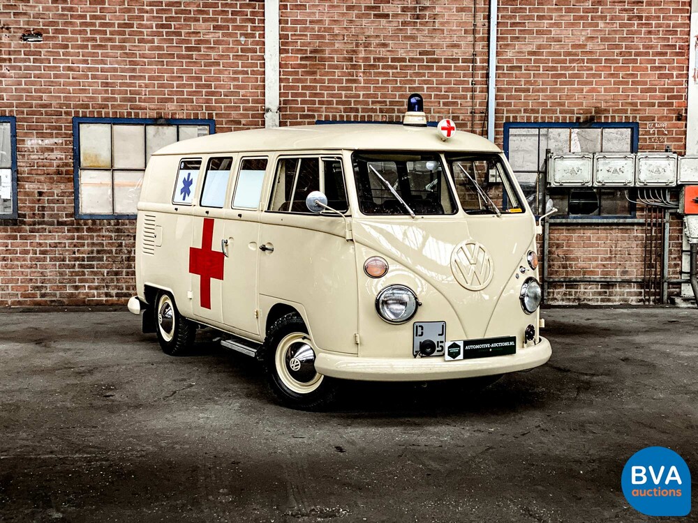 Volkswagen T1 Ambulance Transporter 1965, BE-02-41