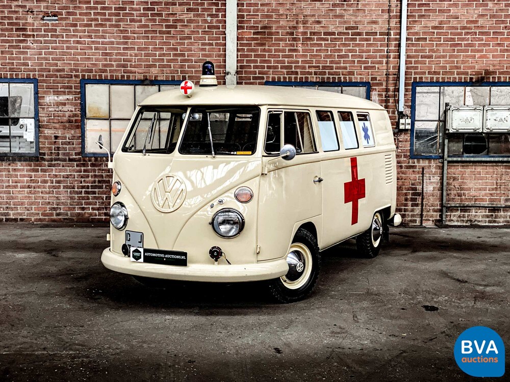 Volkswagen T1 Ambulance Transporter 1965, BE-02-41