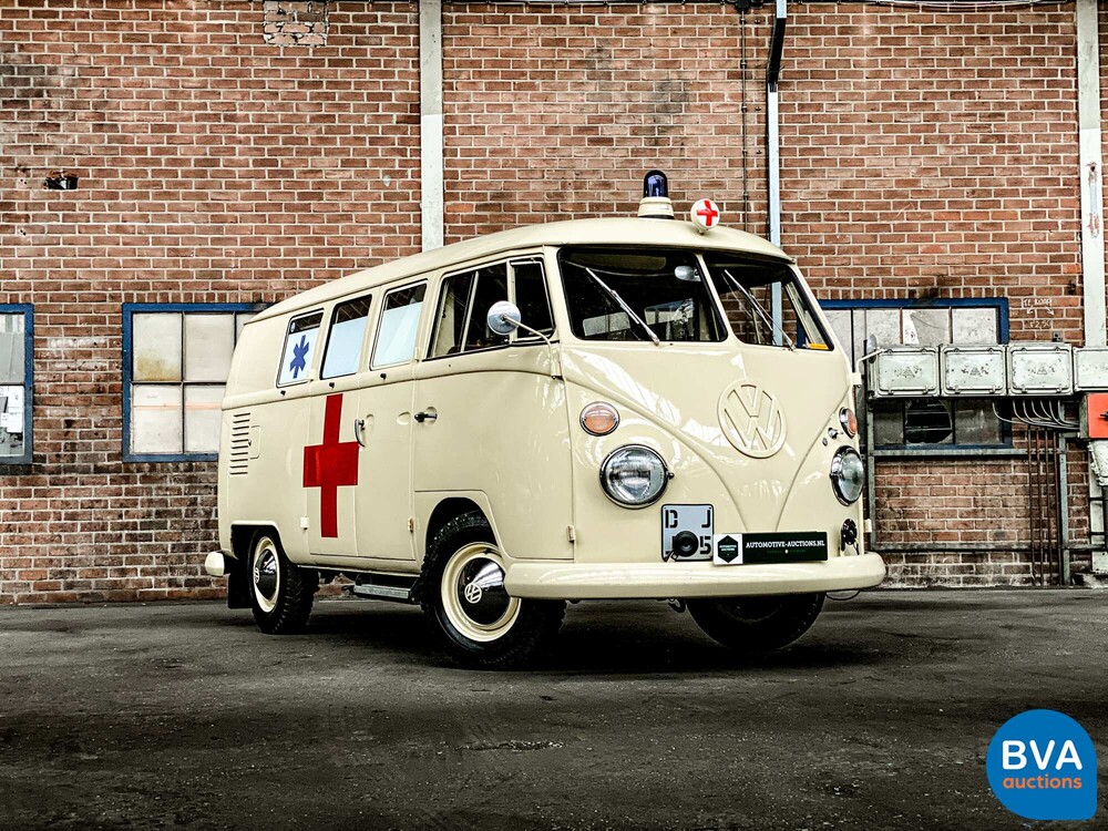 Volkswagen T1 Ambulance Transporter 1965, BE-02-41
