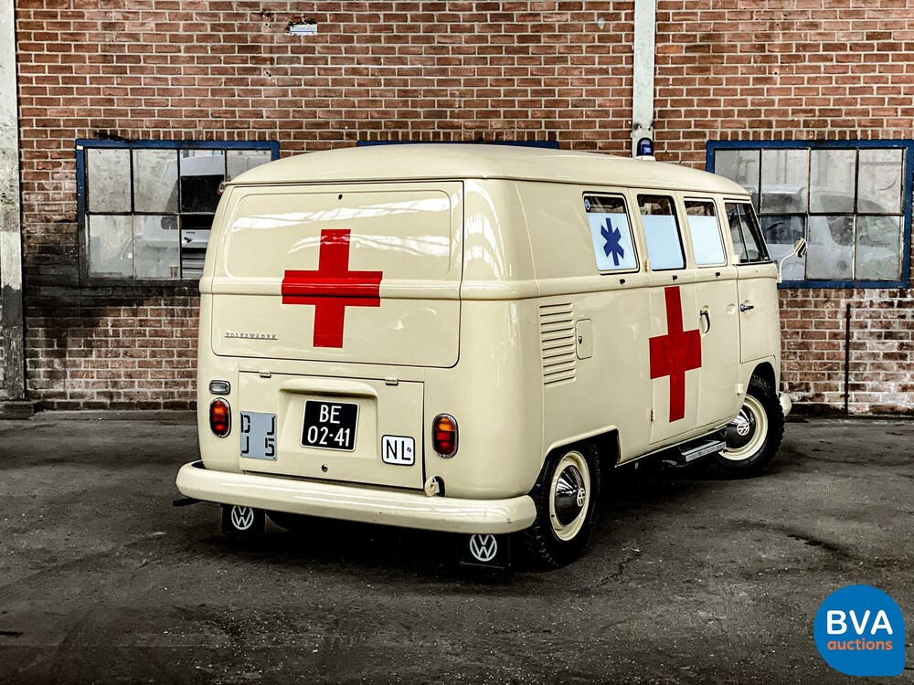 Volkswagen T1 Ambulance Transporter 1965, BE-02-41