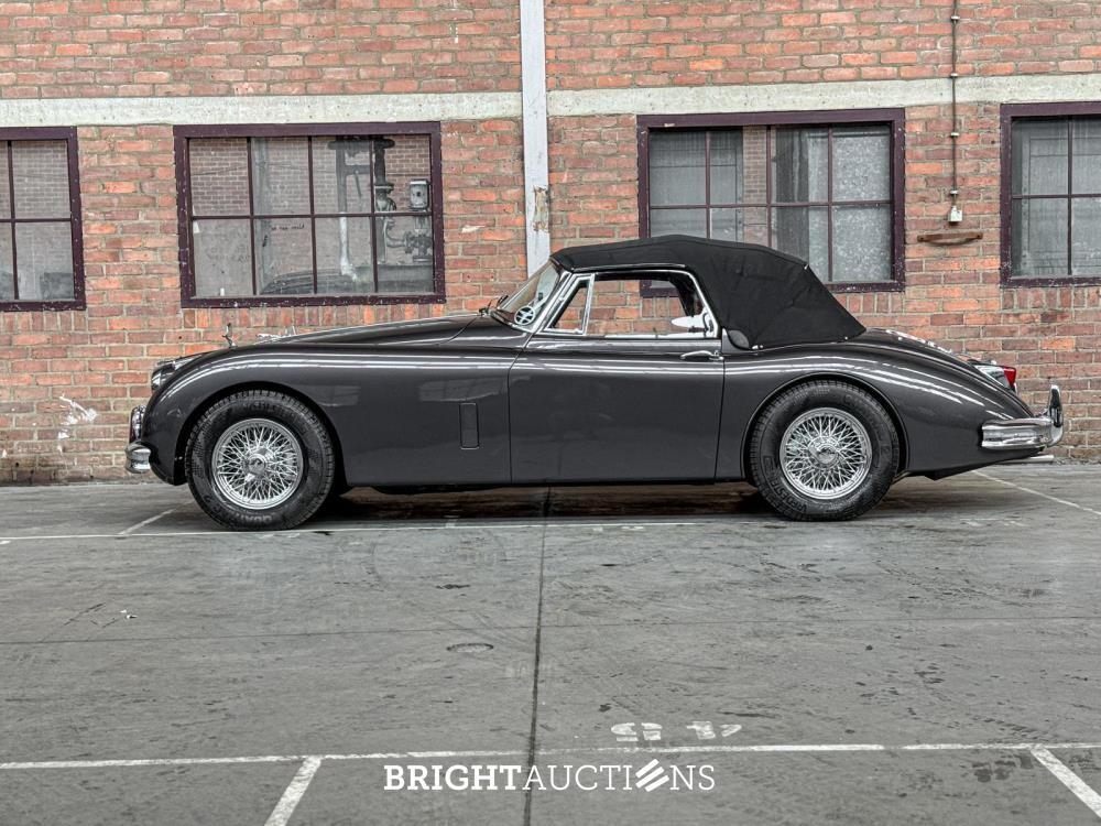 Jaguar XK150 3.8 DROP HEAD Coupe 6-in-lijn 220pk 1959 Cabriolet XK-serie XK 150, AM-56-88