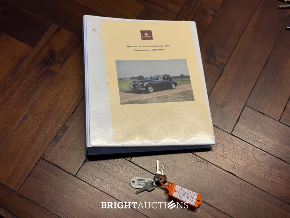 Jaguar XK150 3.8 DROP HEAD Coupe 6-in-lijn 220pk 1959 Cabriolet XK-serie XK 150, AM-56-88
