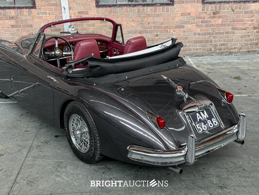 Jaguar XK150 3.8 DROP HEAD Coupe 6-in-lijn 220pk 1959 Cabriolet XK-serie XK 150, AM-56-88