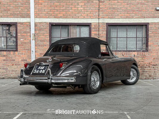 Jaguar XK150 3.8 DROP HEAD Coupe 6-in-lijn 220pk 1959 Cabriolet XK-serie XK 150, AM-56-88