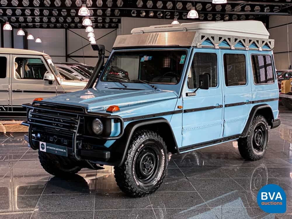 Mercedes-Benz 300GD turbo with tent G-class 125hp 1981.