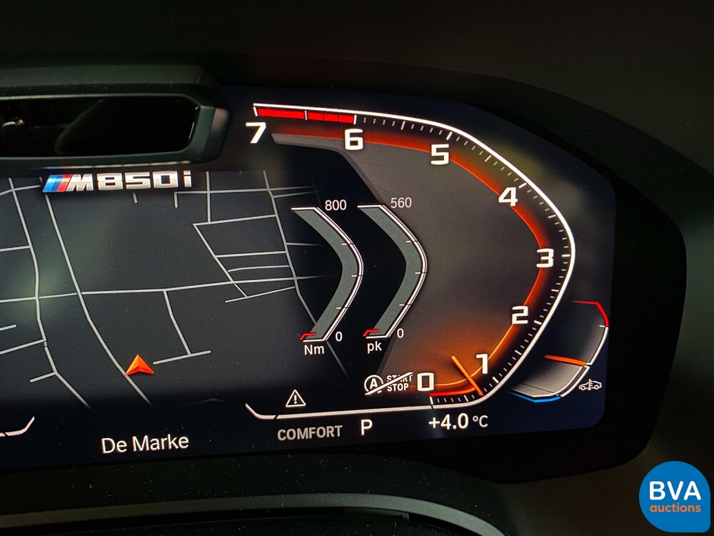 BMW M850i xDrive High Executive M-sport 8-Series 530pk 2019 -Original NL-, XT-330-Z.