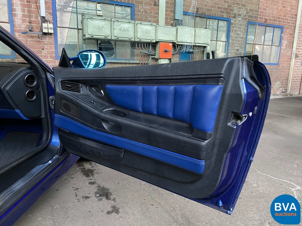 BMW 850CSi 5.6 V12 381 PS 8er Tobago-blau -1st Owner-.