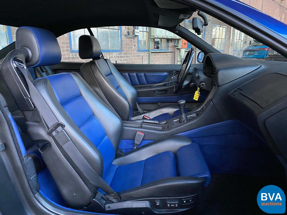 BMW 850CSi 5.6 V12 381 PS 8er Tobago-blau -1st Owner-.
