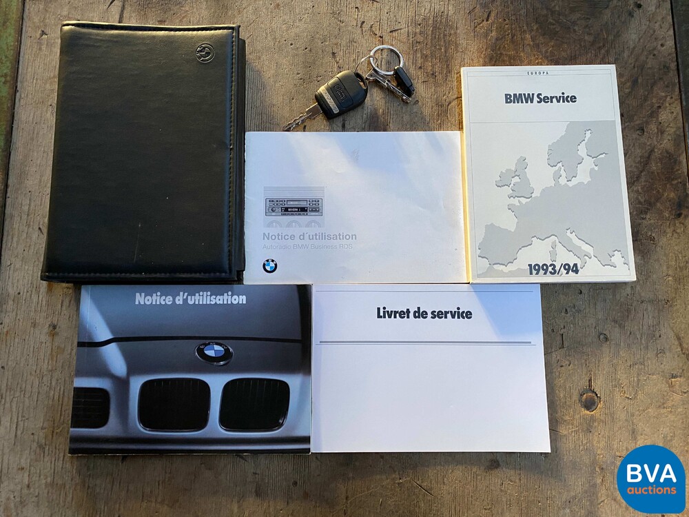 BMW 850CSi 5.6 V12 381 PS 8er Tobago-blau -1st Owner-.