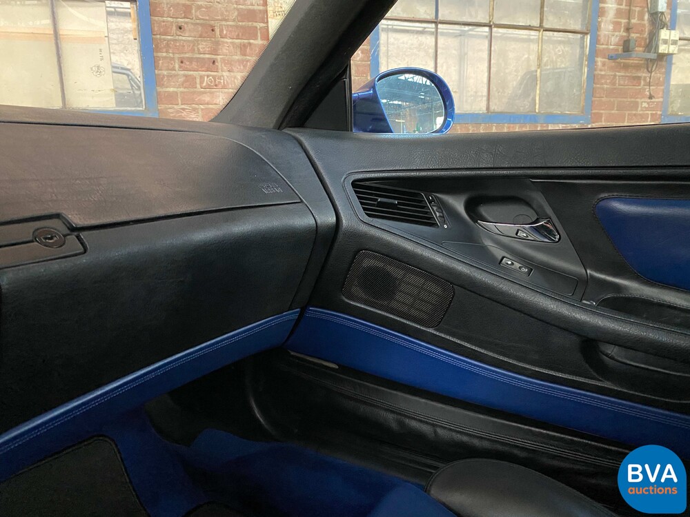 BMW 850CSi 5.6 V12 381 PS 8er Tobago-blau -1st Owner-.