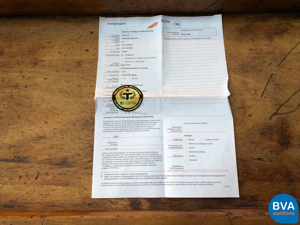 Alfa Romeo Spider 1750 TBI Sport 200hp 2011, 6-TKB-68.