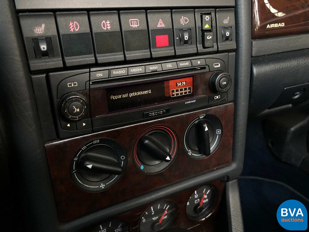 Audi Cabriolet 2.6 Automatic 1998 150hp, SV-RF-39.