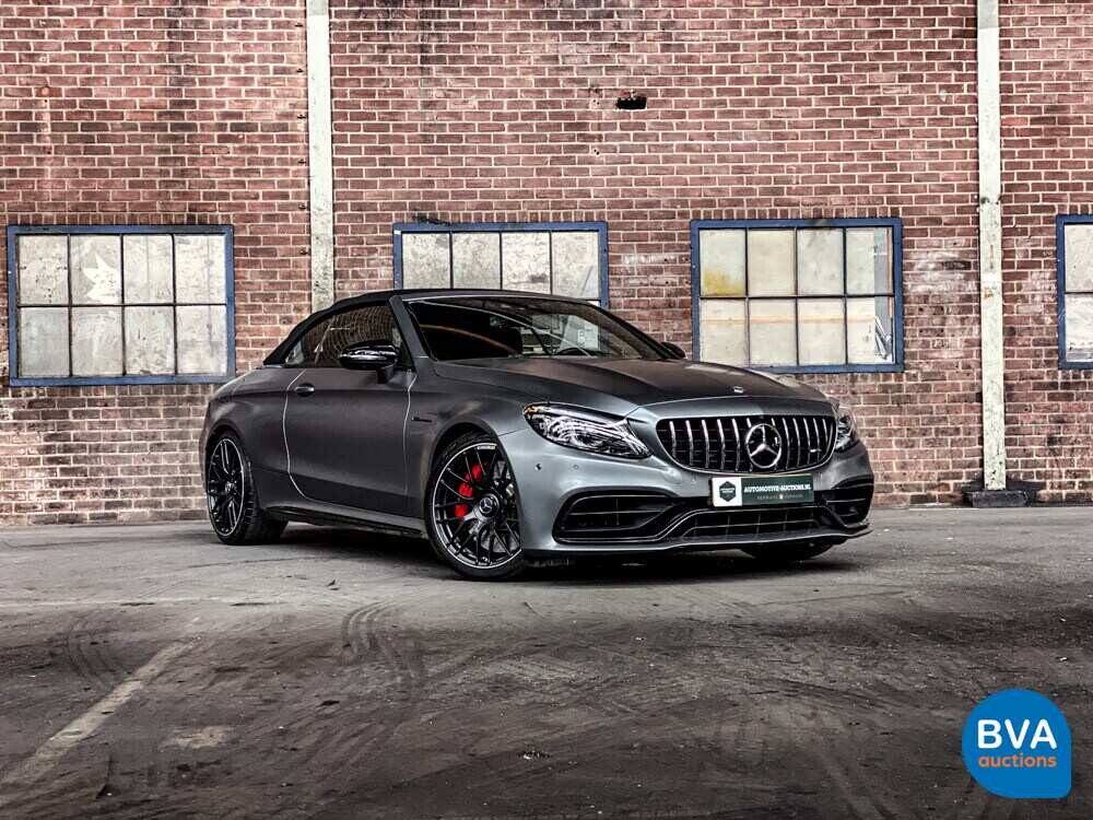 Mercedes-Benz C63s AMG Cabriolet C-klasse 510pk 2020 FACELIFT, K-129-DL