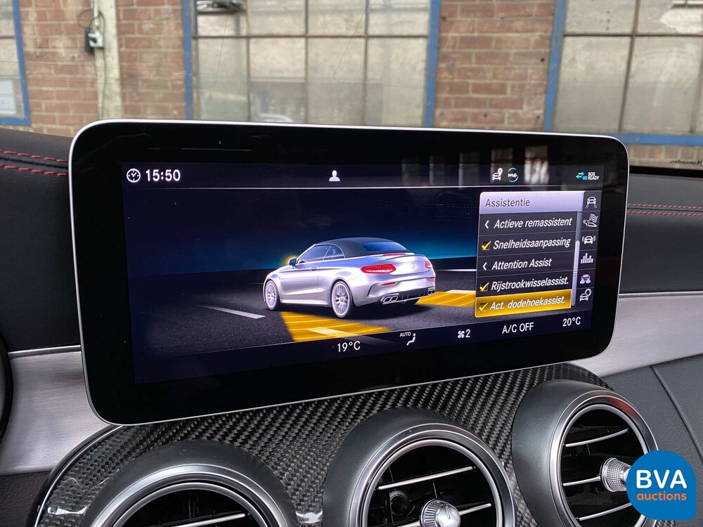 Mercedes-Benz C63s AMG Cabriolet C-klasse 510pk 2020 FACELIFT, K-129-DL