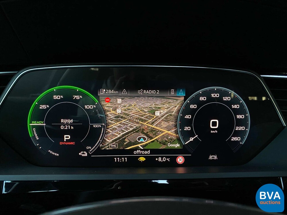 Audi E-tron 55 Quattro EDITION ONE 408pk 2019 virtuelle Spiegel.
