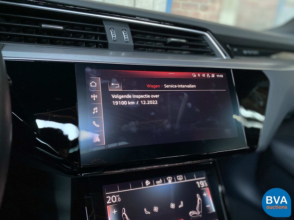 Audi E-tron 55 Quattro EDITION ONE 408pk 2019 virtuelle Spiegel.