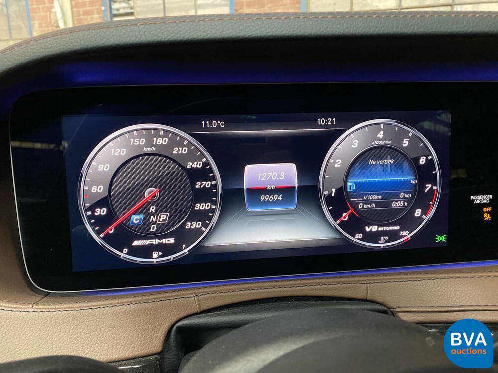 Mercedes-Benz S63 AMG Long 612pk 4Matic+ Premium Plus S-class 2018, XL-831-D.