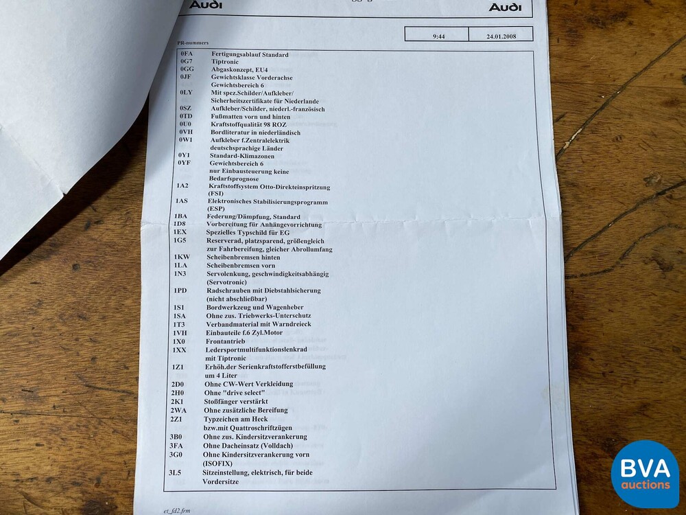 Audi A5 Coupe 3.2 FSI S-Line 265hp 2007, 92-XV-LH.