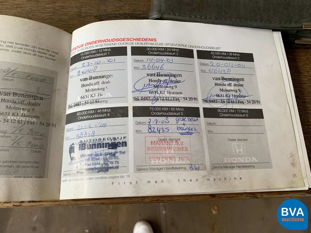 Honda S2000 2.0i 241pk 2000 -Org NL-, 45-FL-NT.