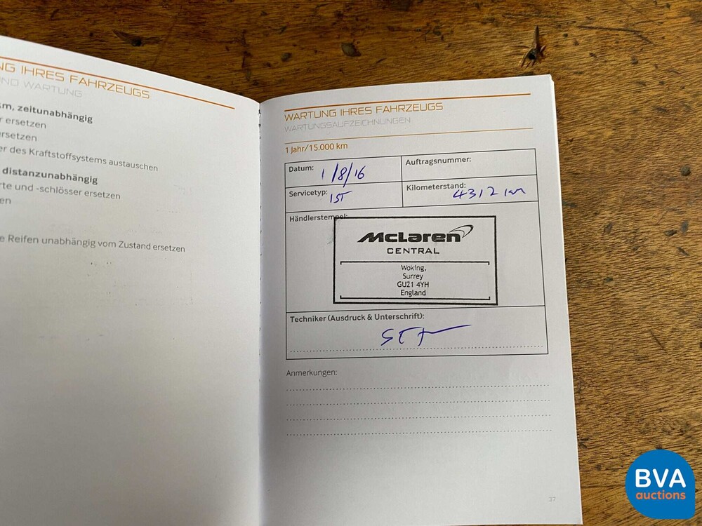 McLaren 570S Coupe Novitec Carbon 570hp 2016 MY, TS-672-B.