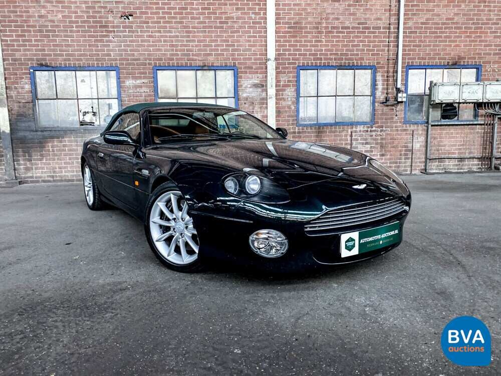 Aston Martin DB7 Volante Vantage 5.9 V12 416pk 2001 -Org NL-, 15-GS-FD.