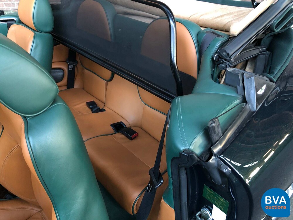 Aston Martin DB7 Volante Vantage 5.9 V12 416pk 2001 -Org NL-, 15-GS-FD.